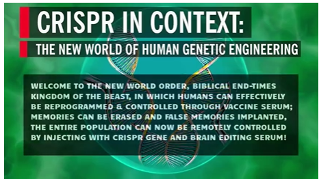 Ὁ μονόδρομος τῆς ἀνθρωπότητος… CRISPR – Ἡ τεχνολογία προγραμματισμοῦ τοῦ DNA  μας