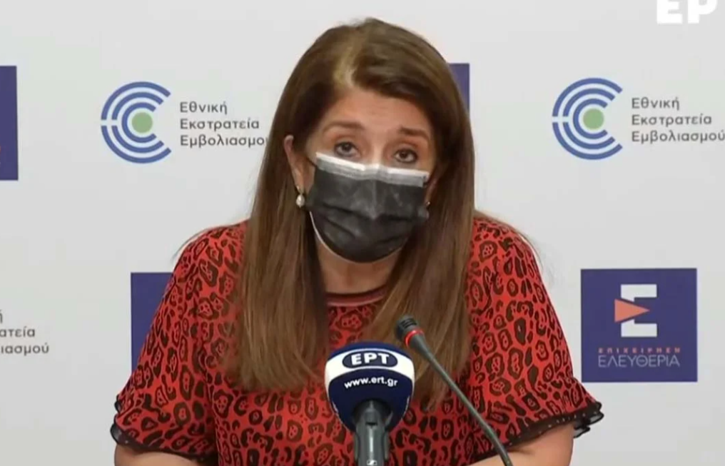 Μπερδεύτηκε ή παραπληροφορεί για τους εμβολιασμένους Έλληνες η Βάνα Παπαευαγγέλου;