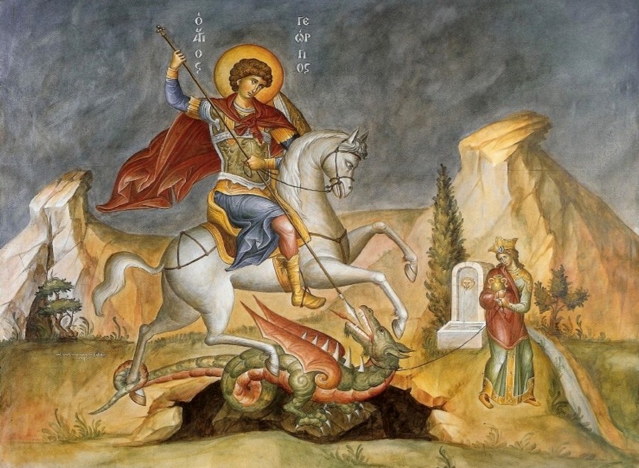 ΑΓΙΟΣ ΜΕΓΑΛΟΜΑΡΤΥΣ ΓΕΩΡΓΙΟΣ Ο ΤΡΟΠΑΙΟΦΟΡΟ