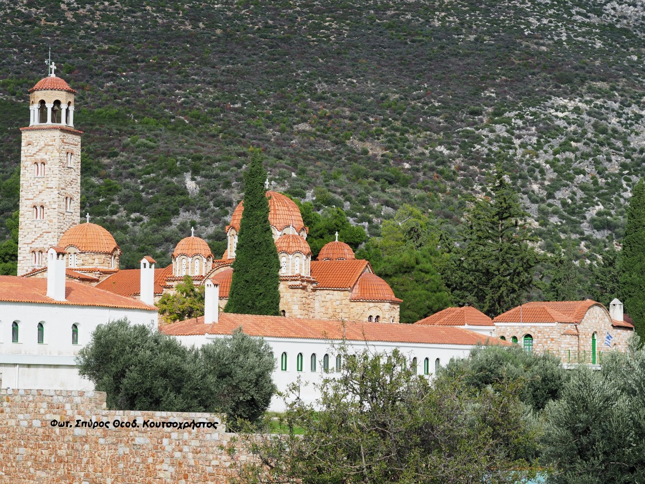 Ανοικτά για τους πιστούς η Ιερά Μονή Αγίου Εφραίμ σήμερα 5 Μαΐου 2021