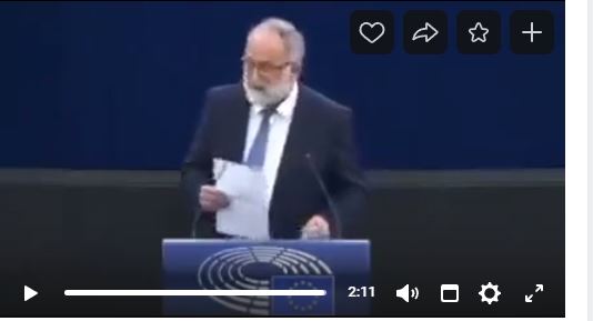 Γερμανός Ευρωβουλευτής Joachim Kuhs: σταματήστε το ανθρώπινο πείραμα.