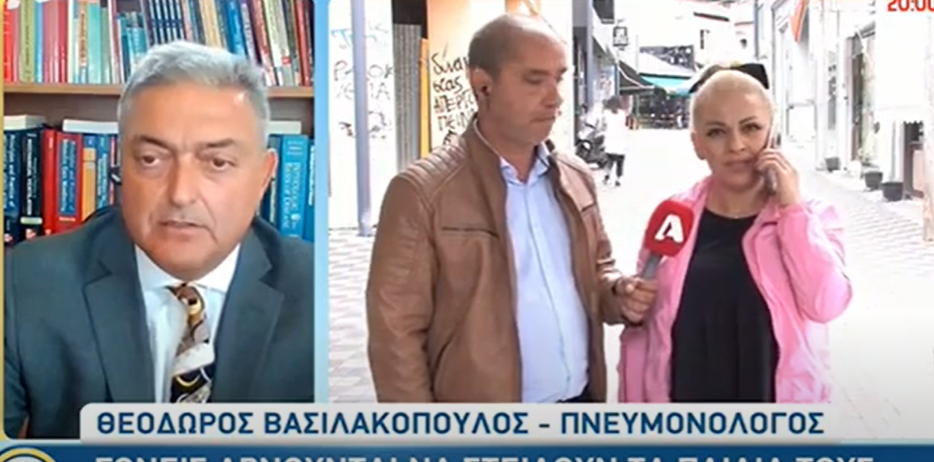ΧΑΜΟΣ στον “αέρα”! Μητέρα κατά Βασιλακόπουλου: «Τα προσφυγόπουλα δε νοσούν και θα νοσήσει το δικό μου παιδί;» – ΒΙΝΤΕΟ