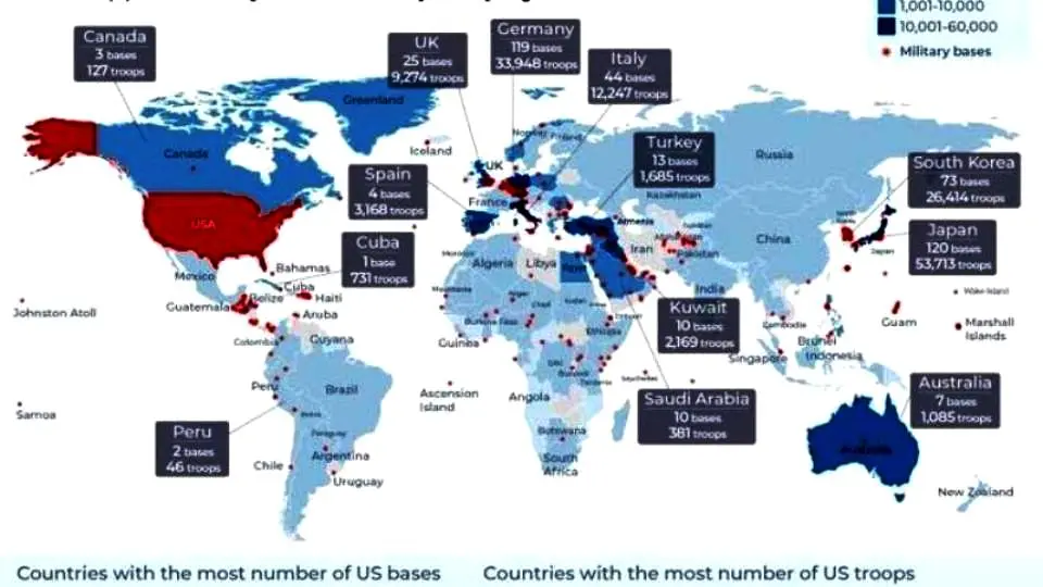 Zero Hedge : 750 βάσεις σε 80 χώρες είναι πάρα πολλές για οποιοδήποτε έθνος: Καιρός για τις ΗΠΑ να φέρουν τα στρατεύματά τους στο σπίτι