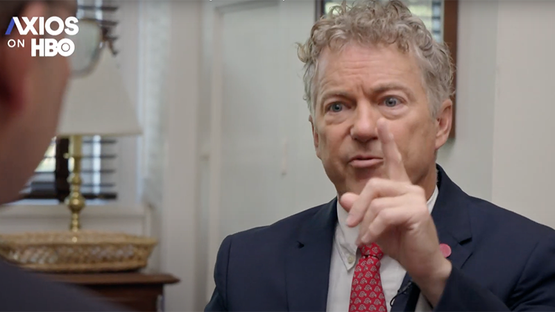 Zero Hedge : Rand Paul : O Fauci δεν θα σταματήσει ποτέ να λέει ψέματα; Απολύστε τον τώρα