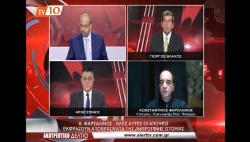 ΚΑΤΑΠΕΛΤΗΣ ο (γιατρός) Κ. Φαρσαλινός! «ΜΕ ΤΑ ΨΕΜΑΤΑ που έχουν πει Τσιόδρας και Βασιλακόπουλος πρέπει να κρυφτούν…»