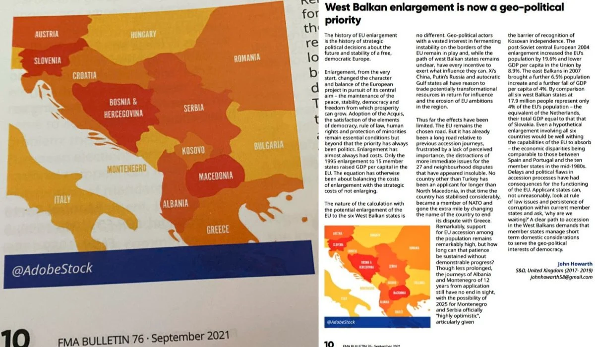 Τα Σκόπια ως «Μακεδονία» σε επίσημο περιοδικό του Ευρωπαϊκού Κοινοβουλίου!