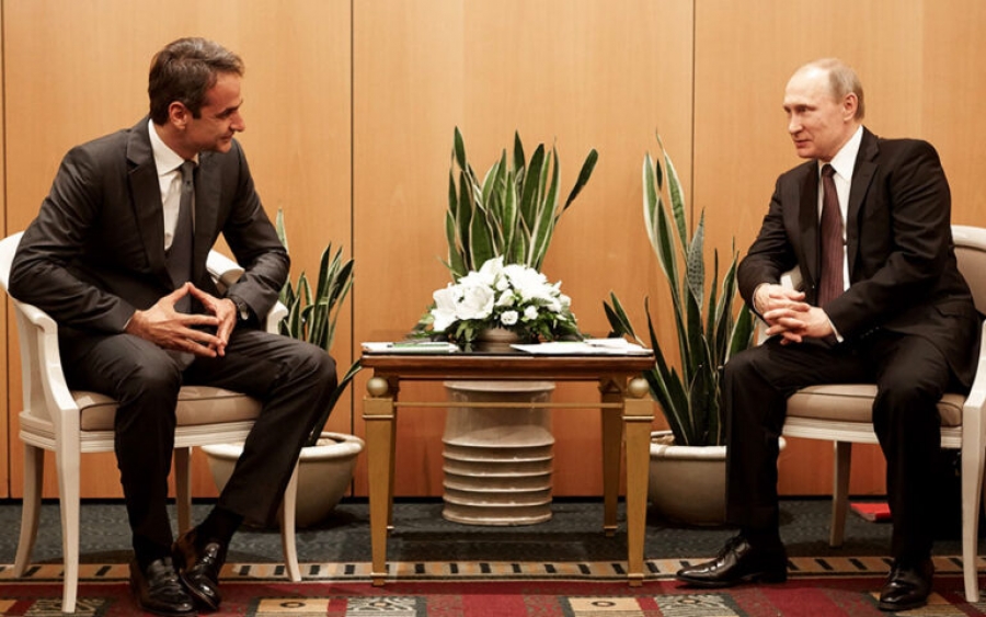 Στη Ρωσία ο Μητσοτάκης – Συναντά τον Putin κατόπιν εορτής – Στο επίκεντρο τα ενεργειακά και η Τουρκία