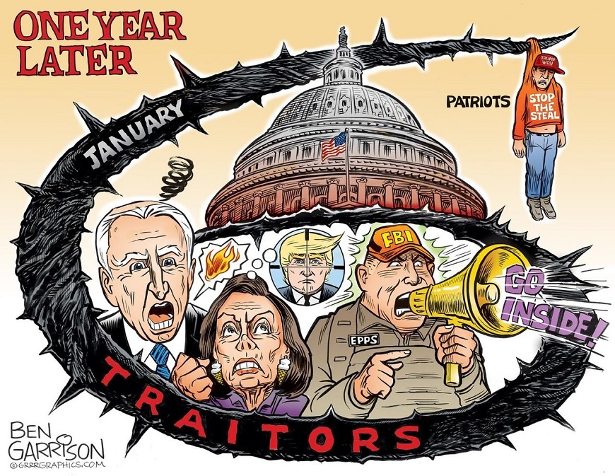 Zero Hedge – Buchanan: Γιατί η Αριστερά δεν μπορεί να ξεφύγει από την 6 Ιαν.