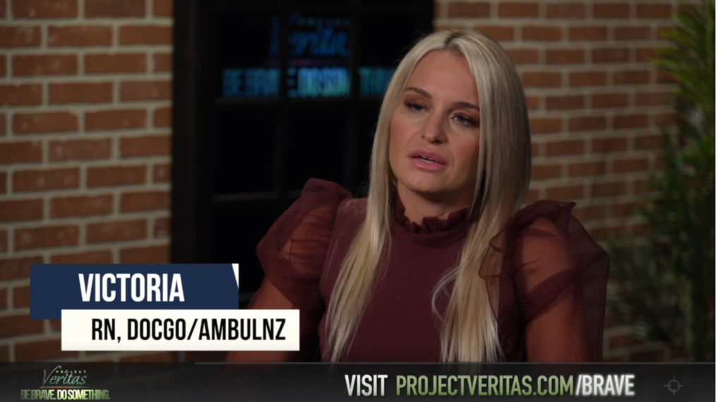 ΗΠΑ-PROJECT VERITAS> Ιατρικό προσωπικό παραδέχεται λάθος αραίωση στη χορήγηση του εμβολίου της Pfizer [VIDEO]