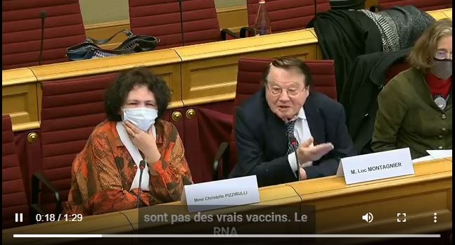 Ο Νομπελίστας Ιατρικής Καθηγητής Luc Montagnier/Λικ Μοντανιέ στη Βουλή του Λουξεμβούργου: αυτά δεν είναι εμβόλια. Είναι δηλητήρια.