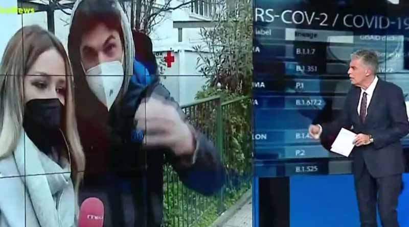 Νεαρός τα «έχωσε» στον Ευαγγελάτο: «Κάντε δημοσιογραφία της προκοπής!»