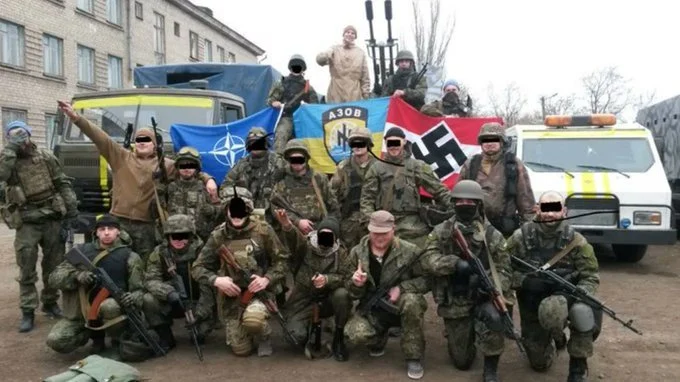 Το ναζιστικό τάγμα «AZOV» του ουκρανικού στρατού, δολοφόνησε τους Έλληνες της Μαριούπολης!