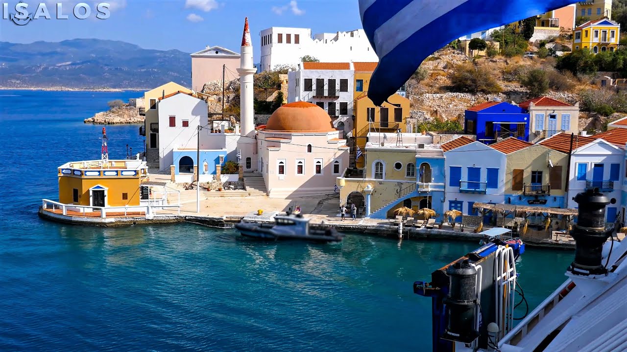 Συγκινητικός χαιρετισμός στη Ρω και άφιξη στο Καστελλόριζο | Blue Star Patmos – Kastellorizo