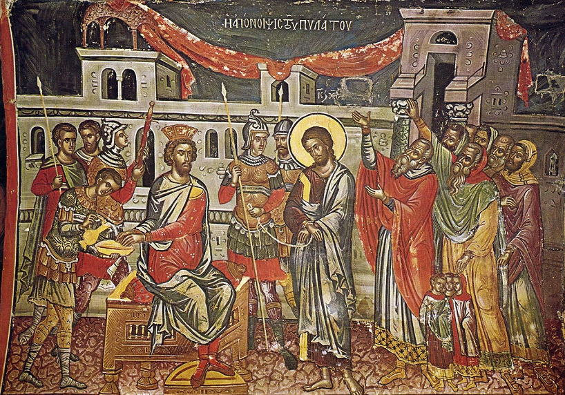 Ἀτενίζοντας τὸν Ἰησοῦ ἐν σιωπῇ