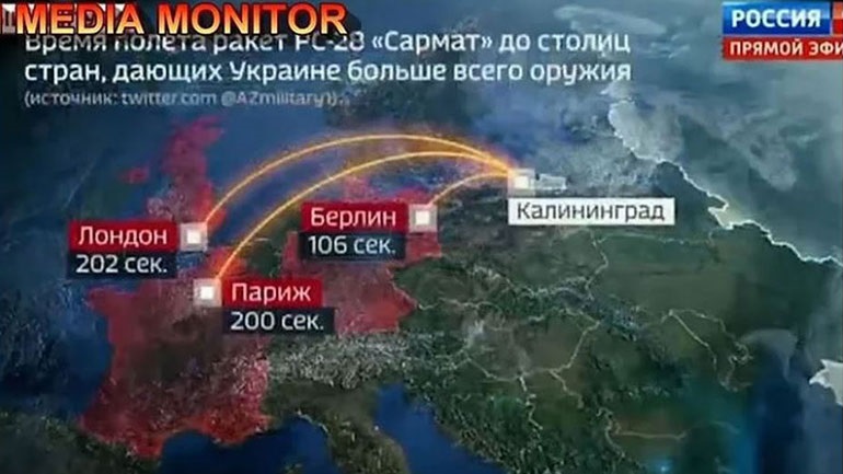 Προσομοίωση επίθεσης με πυρηνικά από τη Ρωσία – Σε Βερολίνο, Παρίσι και Λονδίνο (βίντεο)