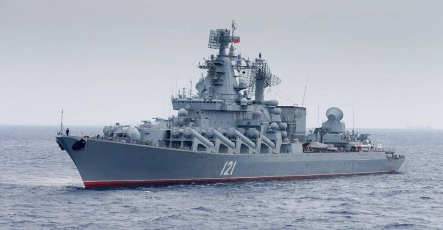 Οι πρώτες εικόνες με το καταδρομικό Moskva μισοβυθισμένο – Δέχτηκε χειρουργικά κτυπήματα