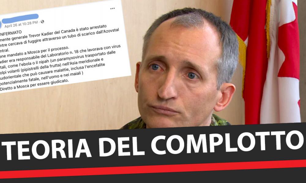 Αυτή είναι η αλήθεια για τον Καναδό υποστράτηγο που υποτίθεται πως συνελήφθη ενώ πήγε να την κοπανήσει από το Αζοφσταλ; Το βιοεργαστήριο για ιούς και η σεξουαλική παρενόχληση