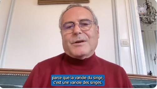Καθηγητής ΙατρικήςΛοιμωξιολόγος Christian Perronne : Η εμφάνιση της ευλογιάς των πιθήκων δεν είναι φυσική. ΒΙΝΤΕΟ