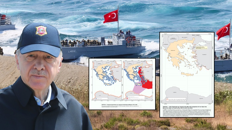 Σκηνικό πολέμου έστησε ο Ερντογάν στα παράλια της Ιωνίας «ΜΗΝ ΕΞΟΠΛΙΖΕΤΕ ΤΑ ΝΗΣΙΑ! ΜΙΛΑΩ ΣΟΒΑΡΑ, ΔΕΝ ΑΣΤΕΙΕΥΟΜΑΙ!»