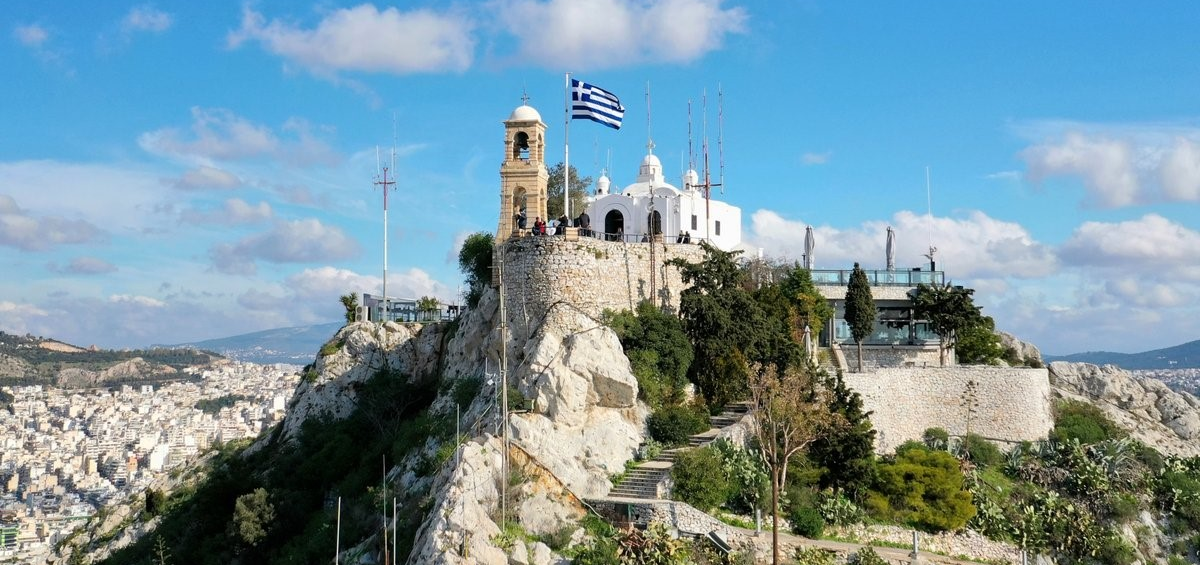 Ο Χριστός στον Λυκαβηττό .