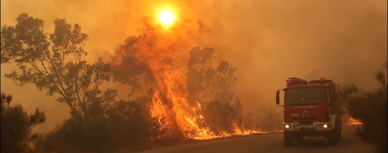 Πῦρ ἦλθον βαλεῖν ἐπὶ τὴν γῆν, καὶ τί θέλω εἰ ἤδη ἀνήφθη