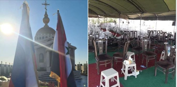 ΕΚΤΑΚΤΟ ΣΥΡΙΑ : ΜΑΚΕΛΕΙΟ ΣΤΑ ΕΓΚΑΙΝΙΑ ΤΗΣ ΑΓΙΑ ΣΟΦΙΑΣ ….έψελναν ελληνικά όταν τούρκικα drones τους βομβάρδισαν – ΒΙΝΤΕΟ