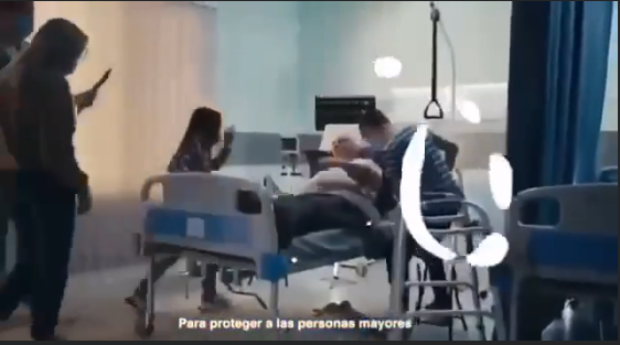Διαφήμιση για τον εμβολιασμό των μικρών παιδιών στην Ισπανία. Παρατηρείστε Προσεκτικά !