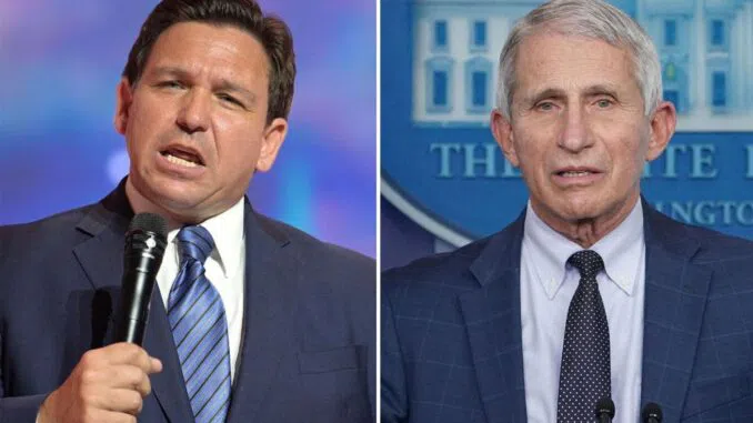 Ο DeSantis λέει ότι κάποιος πρέπει να πετάξει αυτό το μικρό ξωτικό τον Fauci “πέρα από τον ποταμό Potomac”