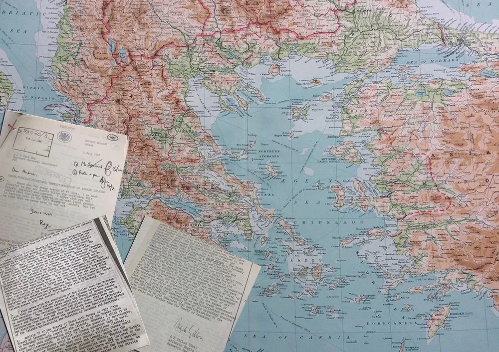 ΑΡΘΡΟ ΦΑΝΟΥΛΑΣ ΑΡΓΥΡΟΥ : 1981 -Γνωμάτευση Φόρειν ΄Οφις υπέρ της Ελλάδας για την αποστρατιωτικοποίηση των νησιών. R. G. Short- «Ελπίζω να μην αναγκαστούμε ποτέ να το πούμε»!!!