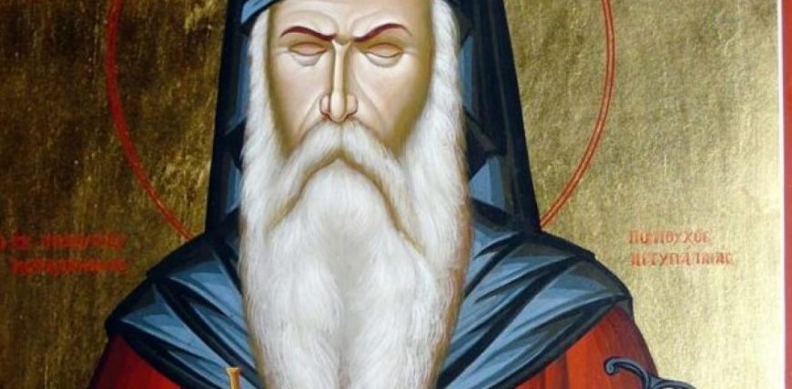 ΑΓΙΟΣ ΑΝΘΙΜΟΣ ΚΟΥΡΟΥΚΛΗΣ: Ο ΑΟΜΜΑΤΟΣ ΦΛΟΓΕΡΟΣ ΙΕΡΑΠΟΣΤΟΛΟΣ