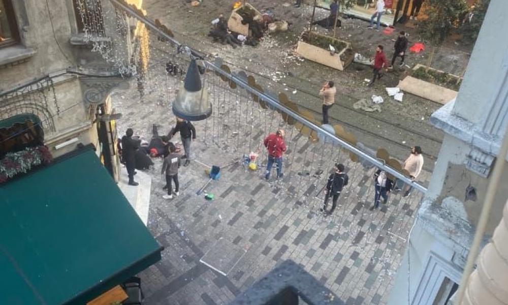 Έκρηξη στην πλατεία Ταξίμ της Κωνσταντινούπολης- Πέντε οι νεκροί (βίντεο)