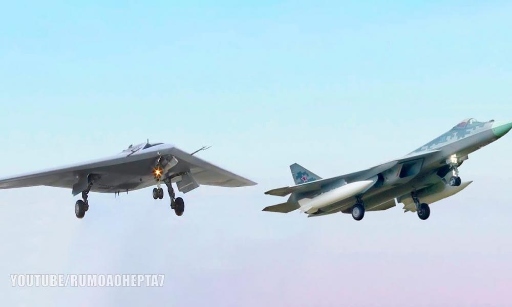 «SOS» στην Ουκρανία μετά από πτήση του ρωσικού stealth φονιά S-70 συνοδεία μαχητικού MiG-29! Φοβούνται άμεση συμμετοχή του στον πόλεμο (Βίντεο)