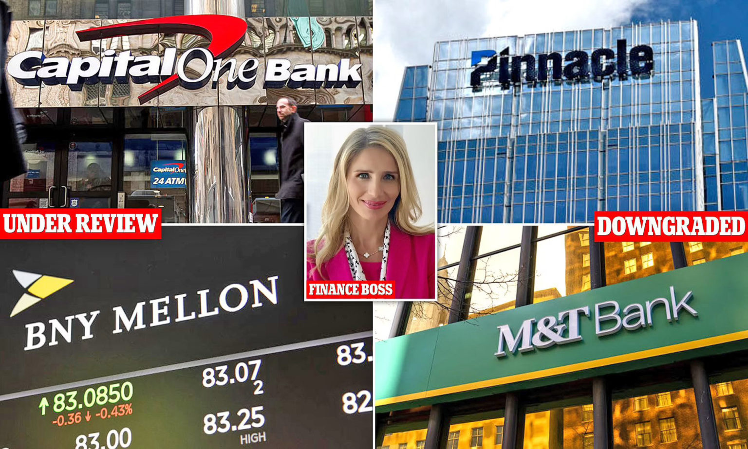 Ο Moody’s ανατινάσσει το τραπεζικό σύστημα των ΗΠΑ> Υποβάθμισε 10 τράπεζες και έδωσε αρνητικές προοπτικές σε άλλες 11