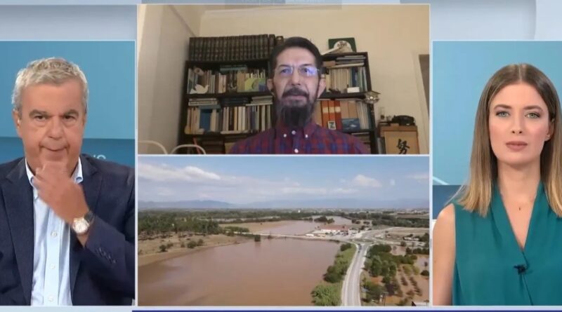 Χουλιάρας: «Έχουν δημιουργηθεί δύο τεράστιες λίμνες στην κεντρική Ελλάδα» – Ανησυχία για σεισμό