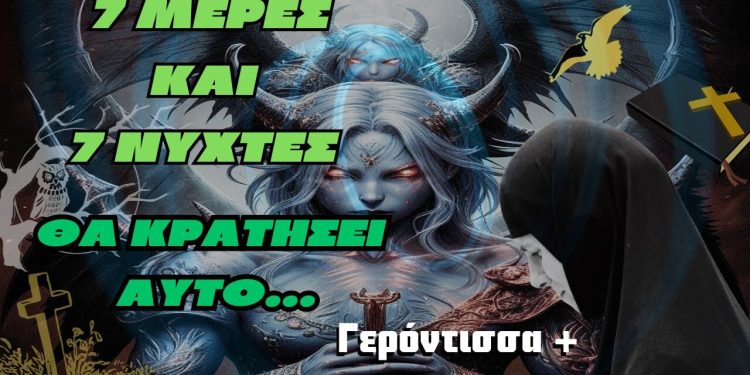 7 Μέρες και 7 Νύχτες θα κρατήσει αυτό – Γερόντισσα