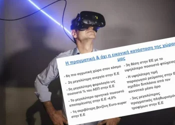 Η πραγματική και όχι η εικονική κατάσταση της χώρας μας