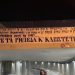 Πανό-μήνυμα στη Νέα Φιλαδέλφεια: «Ανοίξτε τα γήπεδα, κλείστε την Βουλή»