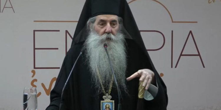 Δηλώσεις «βόμβα» του Μητροπολίτη Πειραιώς: Να μην ξαναέρθουν στην Εκκλησία όσοι ψηφίσουν το νομοσχέδιο για τα ομόφυλα ζευγάρια