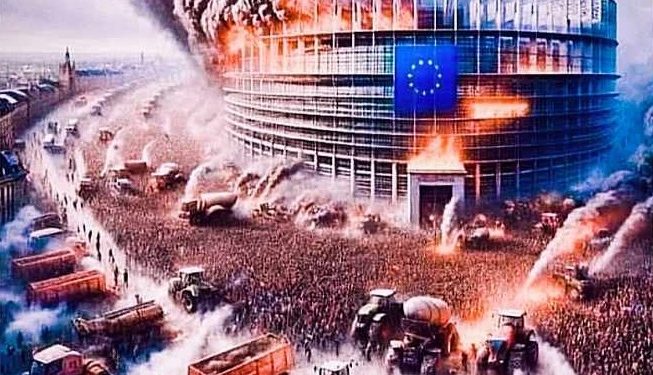“το ψευτορωμαίικο τουρκικό κιλίμι” μας είπε κληρικός που βλέπει τώρα το συλλαλητήριο στο Σύνταγμα και το ευλογεί.