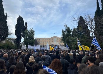 Ὁμιλία Ἀρχιμ. Ἀθανασίου Ἀναστασίου στὸ συλλαλητήριο κατὰ τοῦ νομοσχεδίου γιὰ “γάμο” καὶ τεκνοθεσία ἀπὸ ὁμοφυλoφίλους