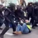 Άγριο ξύλο έριξαν στους αγρότες της Ισπανίας οι αστυνομικοί