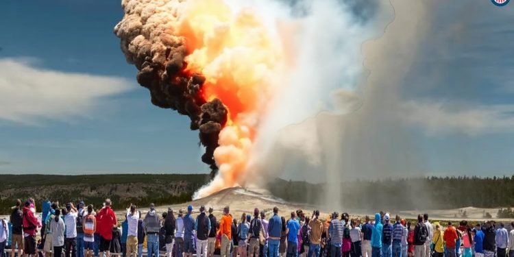 Υπερηφαίστειο Yellowstone: δύο αναζωπυρωμένοι θόλοι μέσα στην Καλντέρα του Yellowstone.