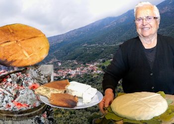 Καλαμποκίσια Κουλούρα στη Γάστρα από τη γιαγιά Ρίνα | Μία γεύση από Ελλάδα
