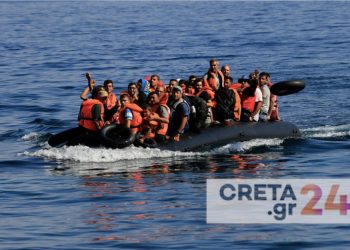 Στο Ηράκλειο οι 85 μετανάστες που εντοπίστηκαν σε ακυβέρνητο σκάφος