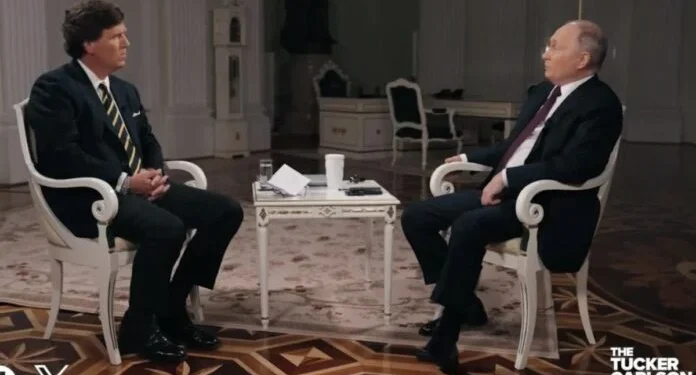 Ολόκληρη η συνέντευξη του Πούτιν στον Τάκερ Κάρλσον με ελληνικούς υπότιτλους