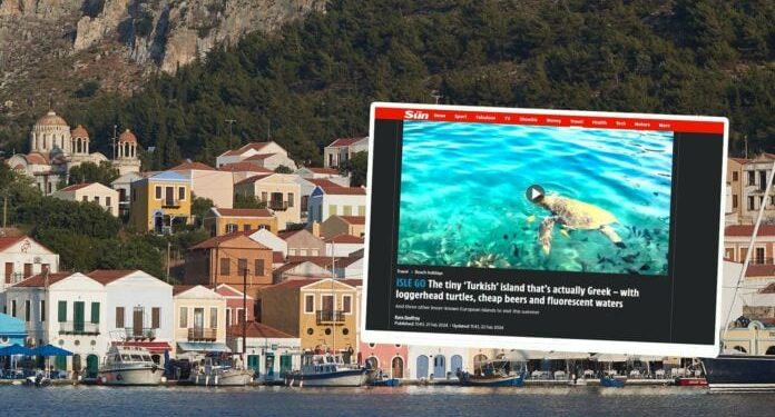 Αίσχος! Η Sun «βάφτισε» τουρκικό το Καστελόριζο!