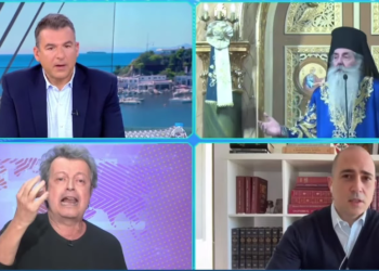 Άγρια κόντρα Μπογδάνου-Τατσόπουλου για εκκλησία και ομόφυλα ζευγάρια, vid