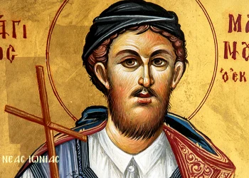 ΑΓΙΟΣ ΝΕΟΜΑΡΤΥΣ ΜΑΝΟΥΗΛ ΑΠΟ ΤΑ ΣΦΑΚΙΑ ΤΗΣ ΚΡΗΤΗΣ