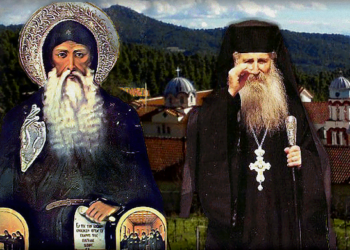 Ενώ γύρω του έπεφταν ασταμάτητα χοντρές σταγόνες δυνατής βροχής, ο ίδιος και η τιμία κάρα δεν βρέχονταν!