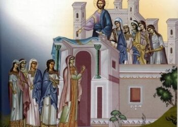 «ΜΗ ΜΕΙΝΩΜΕΝ ΕΞΩ ΤΟΥ ΝΥΜΦΩΝΟΣ ΧΡΙΣΤΟΥ»  (Θεολογικό σχόλιο στο περιεχόμενο και τα νοήματα της Μεγάλης Τρίτης)